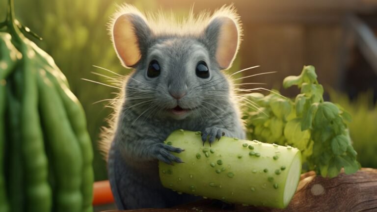 can chinchillas eat cucumbers