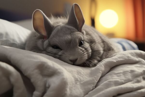 do chinchillas sleep with their eyes open