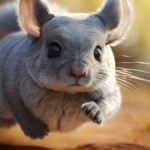 how fast can a chinchilla run